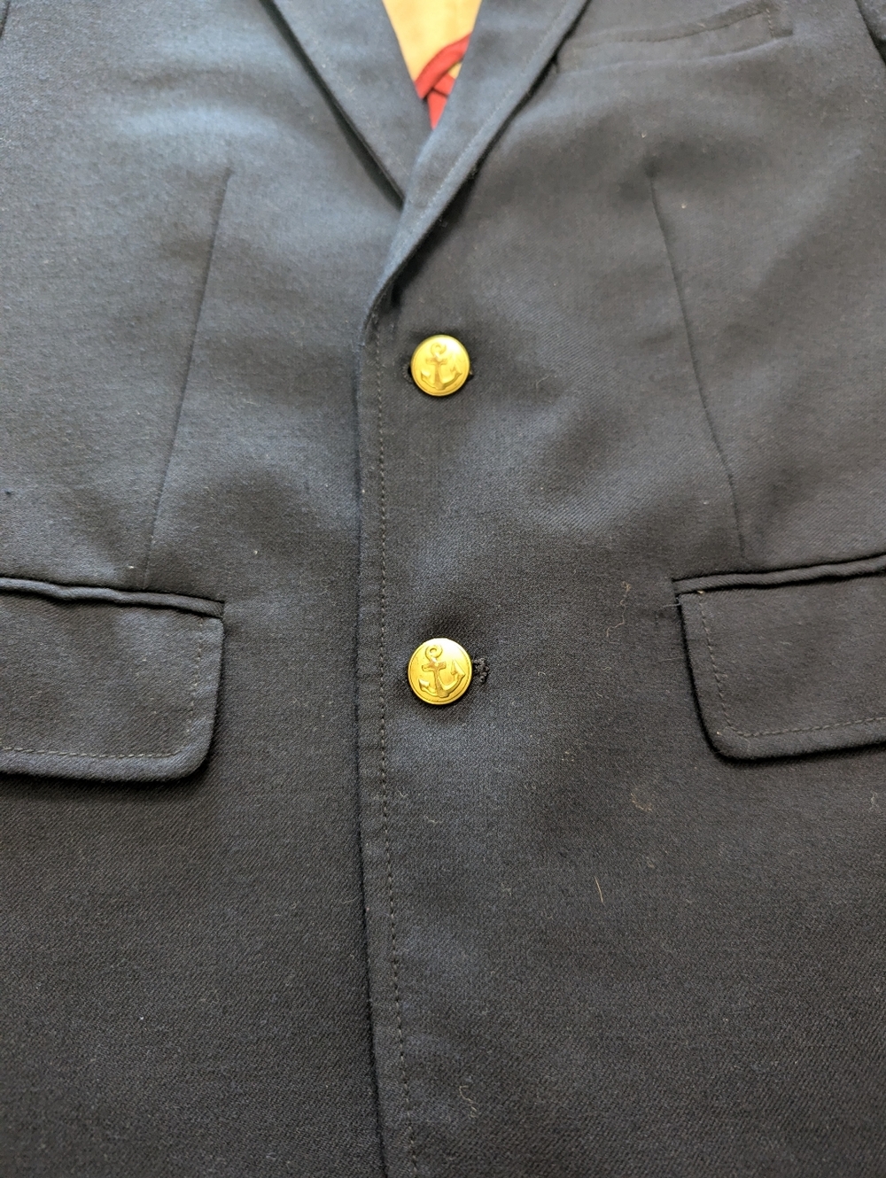 Crewcuts Boys Classic Navy Blazer with Gold Buttons - Picture 2 of 6